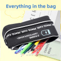 Triangle Double Layer Pen Bag